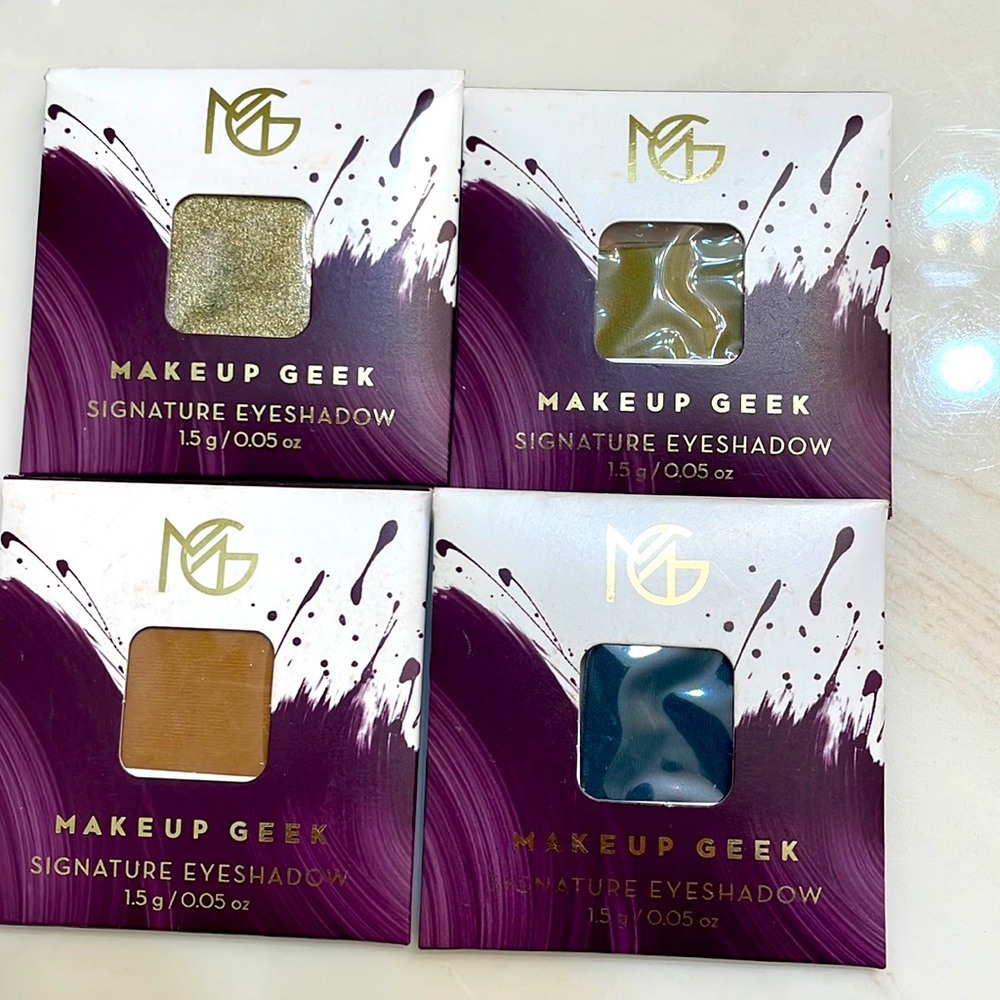 Makeup geek single eyeshadows